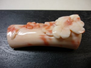 出張買取　珊瑚　帯留め　東京　世田谷
