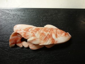 出張買取　珊瑚　帯留め　東京　世田谷