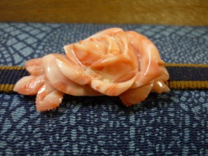 出張買取　珊瑚　帯留め　東京　世田谷