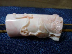 出張買取　珊瑚　帯留め　東京　世田谷