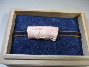 出張買取　珊瑚　帯留め　東京　世田谷