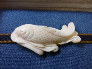 出張買取　珊瑚　帯留め　東京　世田谷