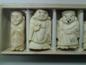 骨董　象牙七福神の出張買取