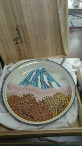 九谷焼飾皿