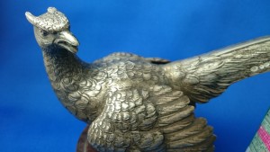 シルバー ドイツ製キジ アンティーク