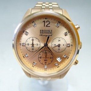 ブルックスブラザーズ 腕時計 クロノグラフ クォーツ