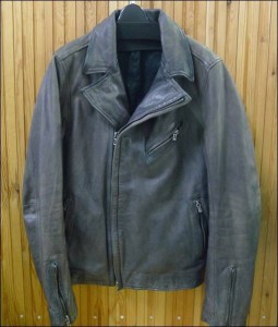 SHELLAC/シェラック カウレザーライダースジャケット