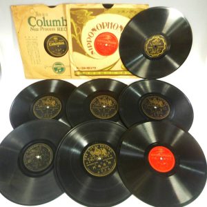 ＳＰレコード　ＳＰ盤　義太夫　豊竹呂昇　ニッポンホン　ビクター　コロンビア　ＲＯＹＡＬ　ＲＥＣＯＲＤ　片面盤　