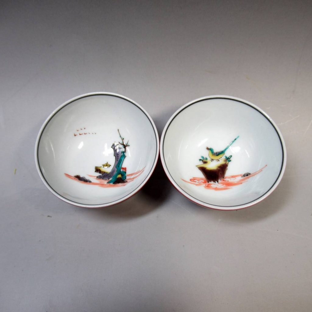 三井為吉 古九谷絵写 酒盃 | 美術品から古道具などの出張買取