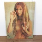 　青木エミ　木製パネル