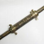 模造刀　TWIN DRAGON DAGGER 双龍 HK25912S　装飾ナイフ　紙箱入