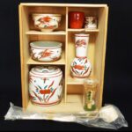 九谷焼のお茶道具揃