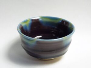 x822人間国宝　徳田八十吉　九谷焼ぐい呑み、盃