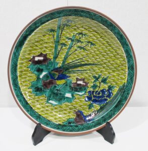 九谷焼の飾皿