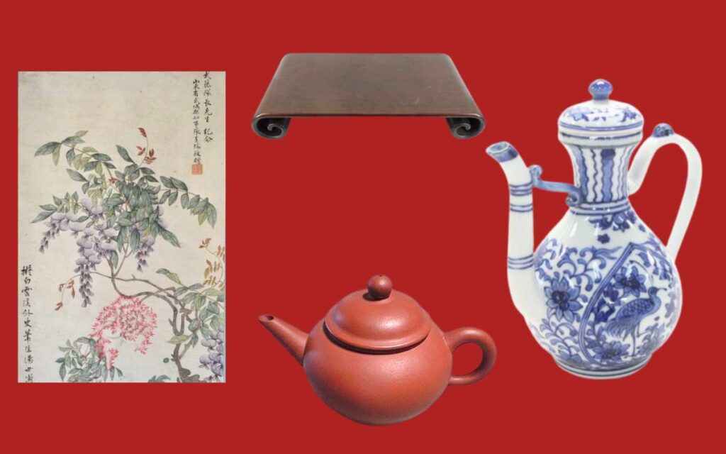 中国の掛軸、陶器、磁器、木製品などのお土産品の買取は千代屋へ