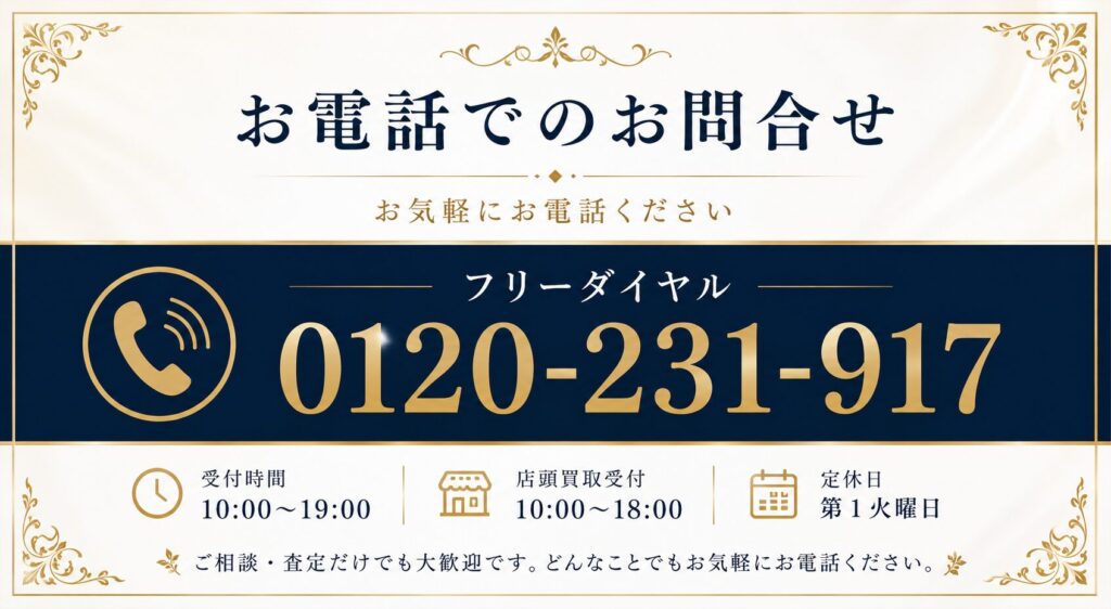 お電話でのお問合せ 0120-231-917