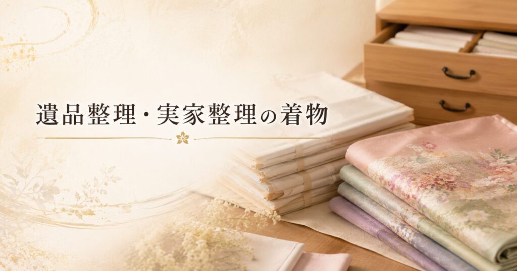 遺品整理 実家整理の着物