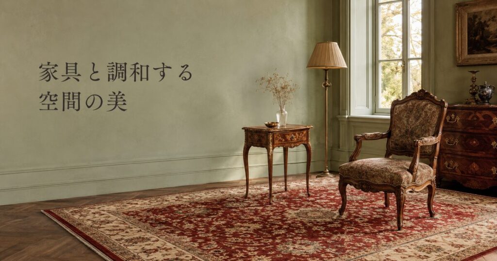 09_ペルシャ絨毯_アンティーク家具