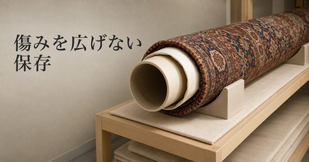 07_ペルシャ絨毯_保存状態