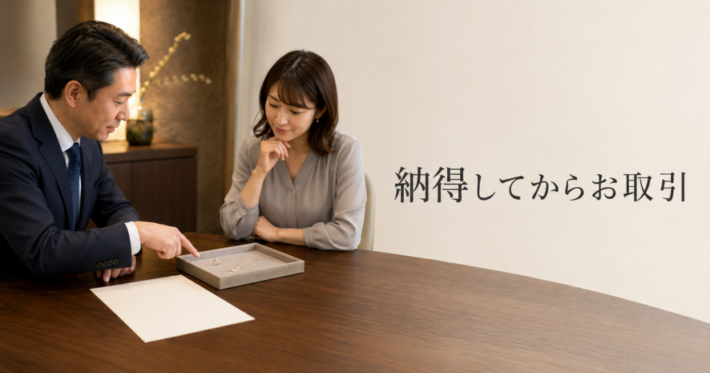 10_ジュエリー買取の流れ_納得して取引