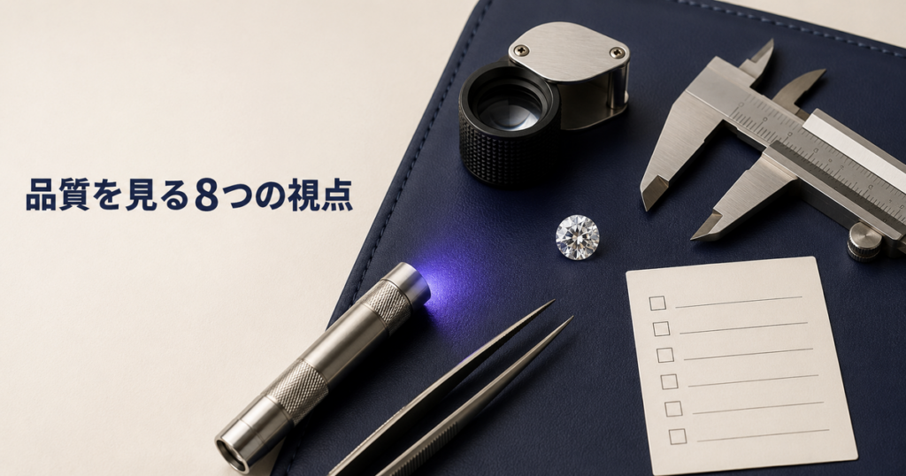 04_ダイヤモンド査定_8つの確認項目