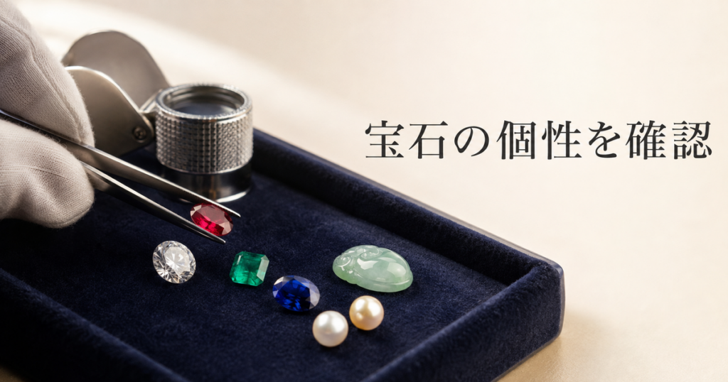 04_宝石査定_宝石の個性を確認