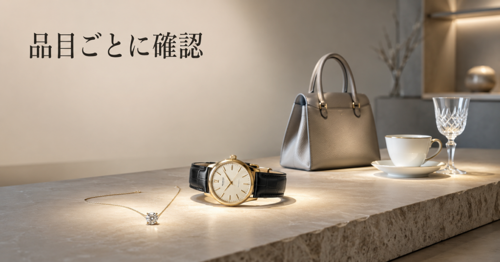 03_ブランド品_品目別の査定ポイント