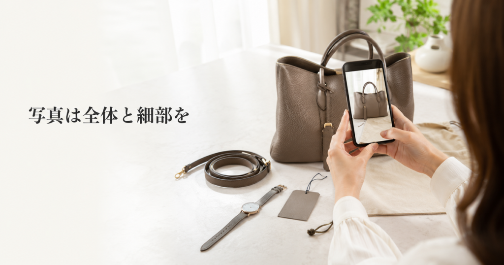 08_LINE写真査定_全体と細部を撮影