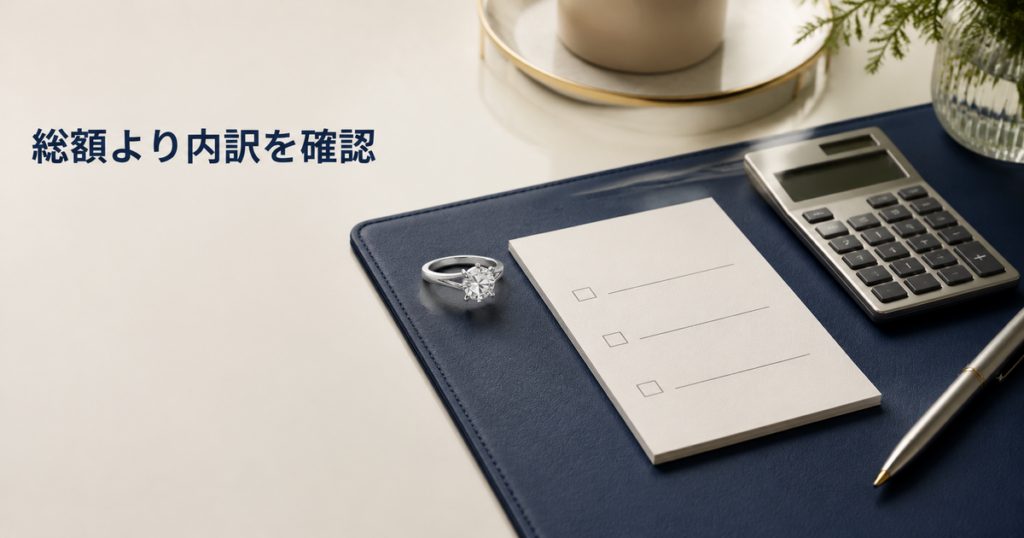 08_ダイヤモンド買取店_査定内訳の比較