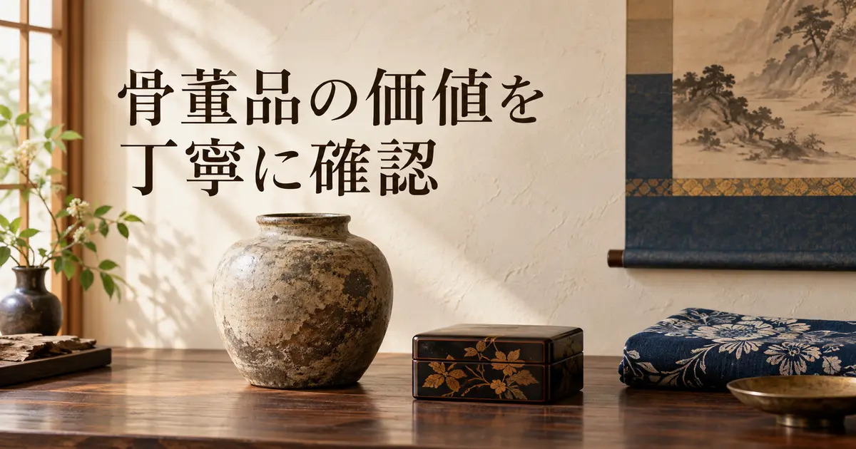 骨董品・古美術の価値を丁寧に確認する千代屋の買取案内
