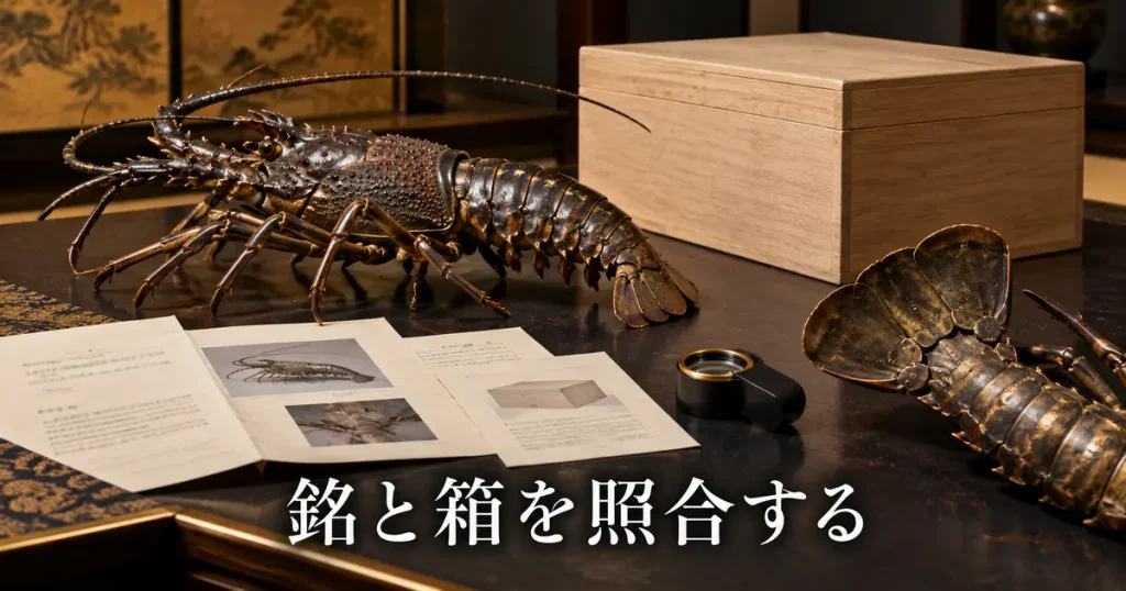 銘・刻印・共箱・来歴