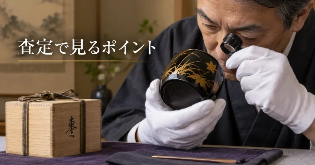 金沢漆器の査定項目