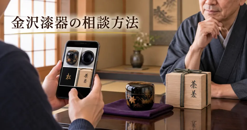 金沢漆器の相談方法