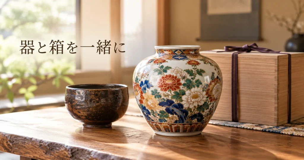 九谷焼と大樋焼の陶磁器