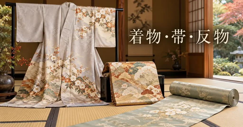 着物帯反物の種類