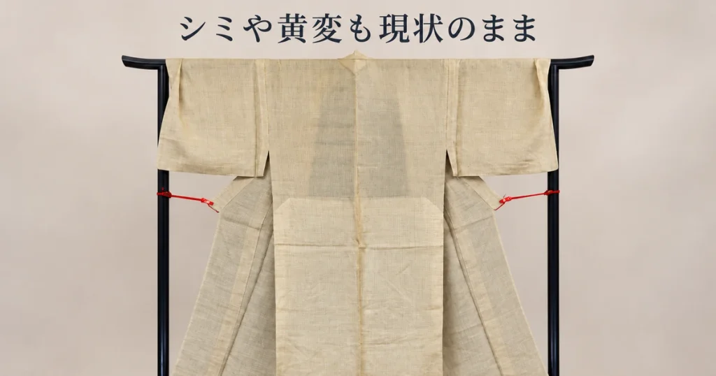 能登上布の保存状態