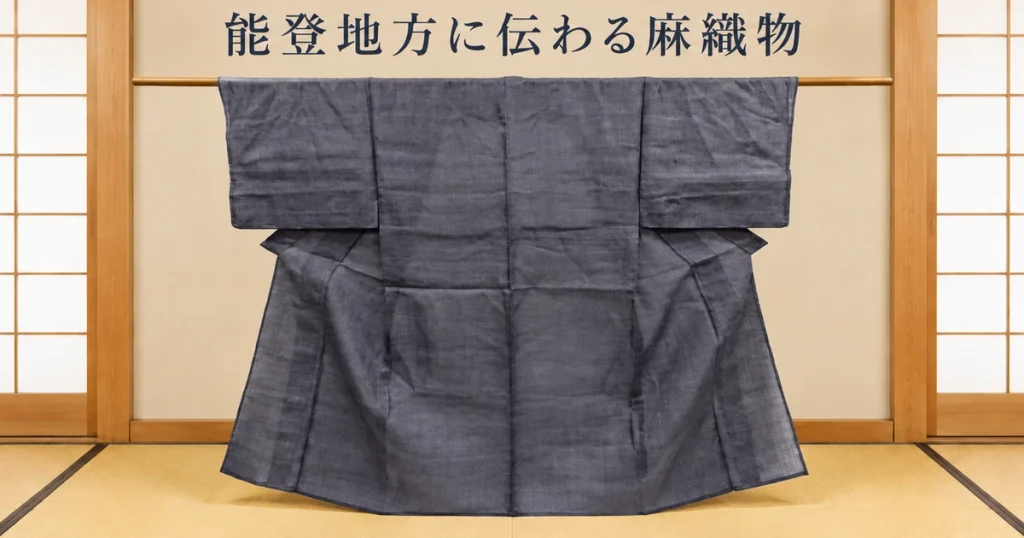 能登上布の産地と麻織物