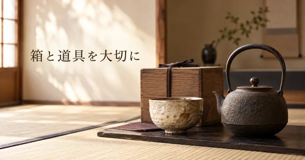 茶道具と煎茶道具