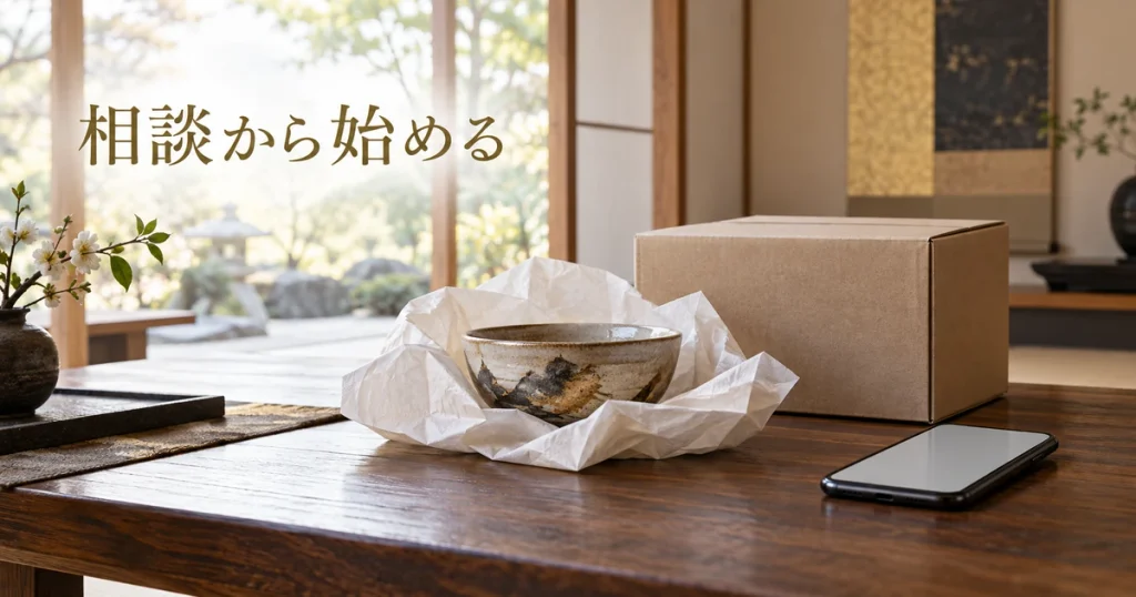 出張宅配買取の相談