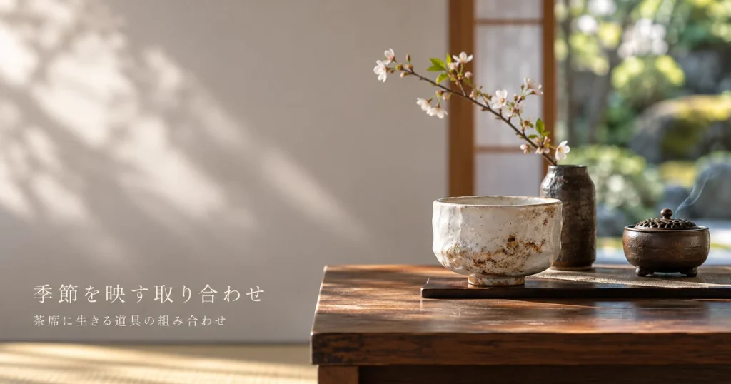 季節の茶道具