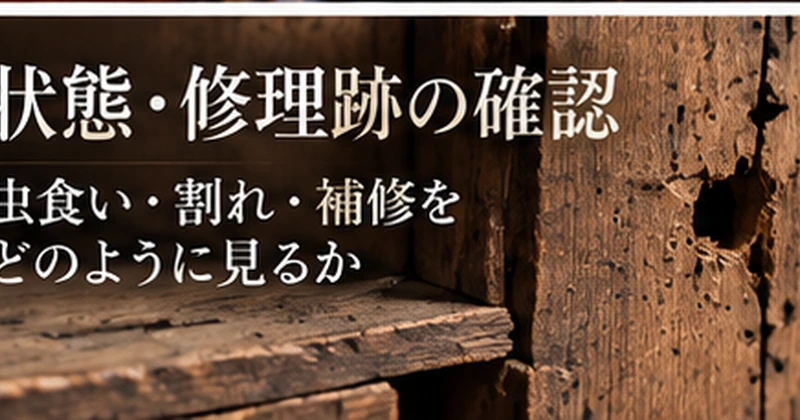 鍵がない・金具が錆びている・虫食いがある箪笥も査定できます