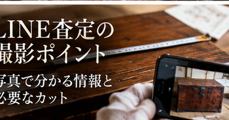 船箪笥・階段箪笥をLINE査定するときに必要な写真